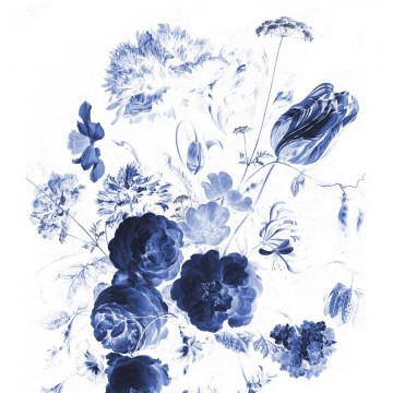ROYAL BLUE FLOWERS