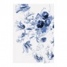 WP-209 Wall Mural Royal Blue Flores 3