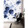 Papier peint WP-207 Wall Mural Royal Blue Flowers 1 - KEK AMSTERDAM
