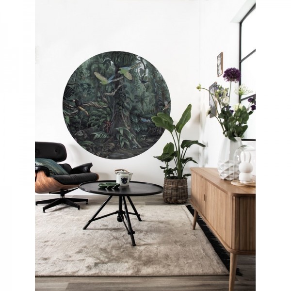 SC-072 Wallpaper Circle Tropical Landscapes