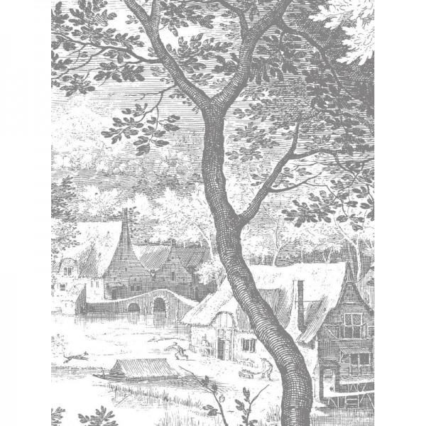 Tapete WP-619 Wall Mural Engraved Landscapes - KEK AMSTERDAM