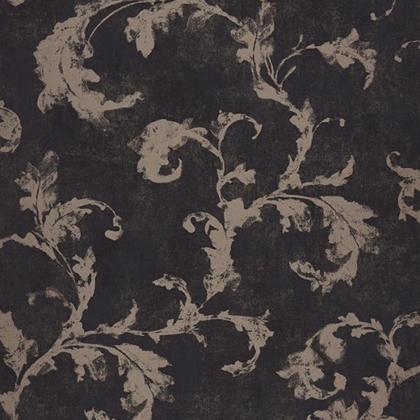 Papel de parede Arabesques Noir 80799672 - Casadeco Papel de parede Arabesques Noir 80799672 - Casadeco
