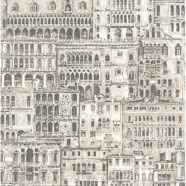 Papel de parede Edifice Blanc-Noir 86050423 - Casadeco Papel de parede Edifice Blanc-Noir 86050423 - Casadeco