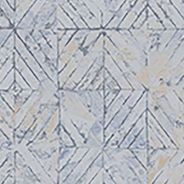 Papel de parede Reflet Bleu-Argent 86036149 - Casadeco