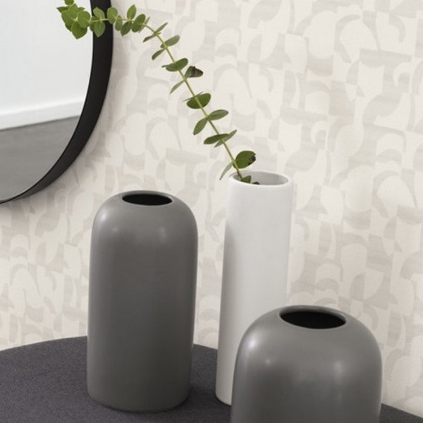 Tapete Ombre Blanc 85140341 - Casadeco