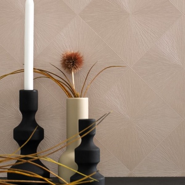 Carta da Parati Perception Taupe 85131516 - Casadeco