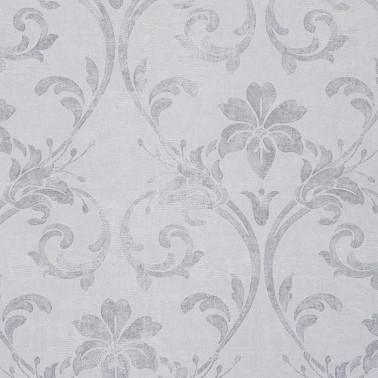 Wallpaper Majestic Art Noveau Blanc 26400111 - Casadeco