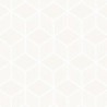 Papel de parede Shades Hexagone Blanc Irise 67770087 - Casadeco