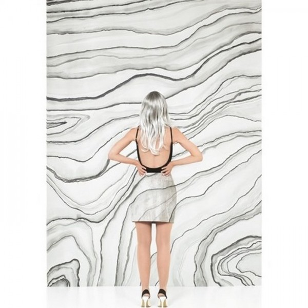 Papel Pintado Panoramique So Wall 2 Agate Gris 27439328 - Casadeco