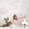 Wallpaper Classic Hua Trees Mural Wallpaper Pink - SIAN ZENG