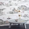 Wallpaper Classic Mountains Grey-pink - SIAN ZENG
