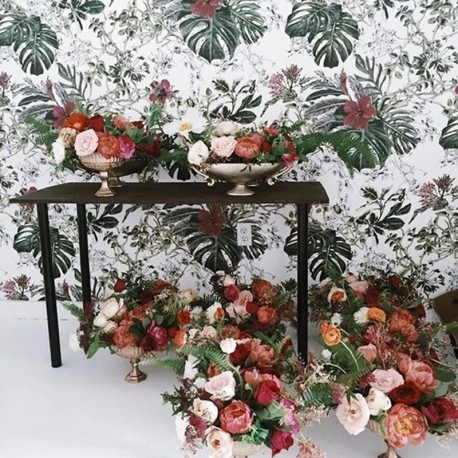 Tapete Classic Seasons Wallpaper Summer Tropical Bloom - SIAN ZENG