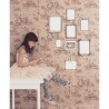 Wallpaper Magnetic Classic Woodlands Brown-Pink  - SIAN ZENG