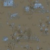 Wallpaper Classic Woodlands Khaki Blue - SIAN ZENG