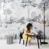 Wallpaper Jungle Grey - SIAN ZENG