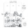 Wallpaper Jungle Grey - SIAN ZENG