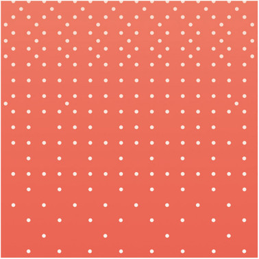 Papier peint POLKA-CORAL DOM6-1 - LES DOMINOTIERS