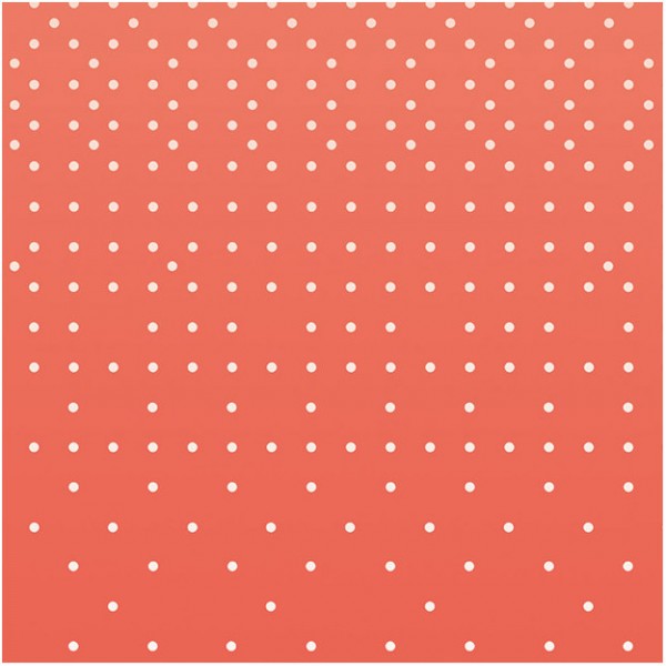 Papier peint POLKA-CORAL DOM6-1 - LES DOMINOTIERS