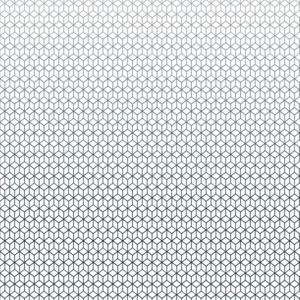 Wallpaper KUBE-SLATE-BLUE DOM5-4 - LES DOMINOTIERS