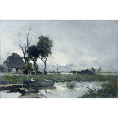 Papel de parede AUTUMN-LAKE DOM154 - LES DOMINOTIERS