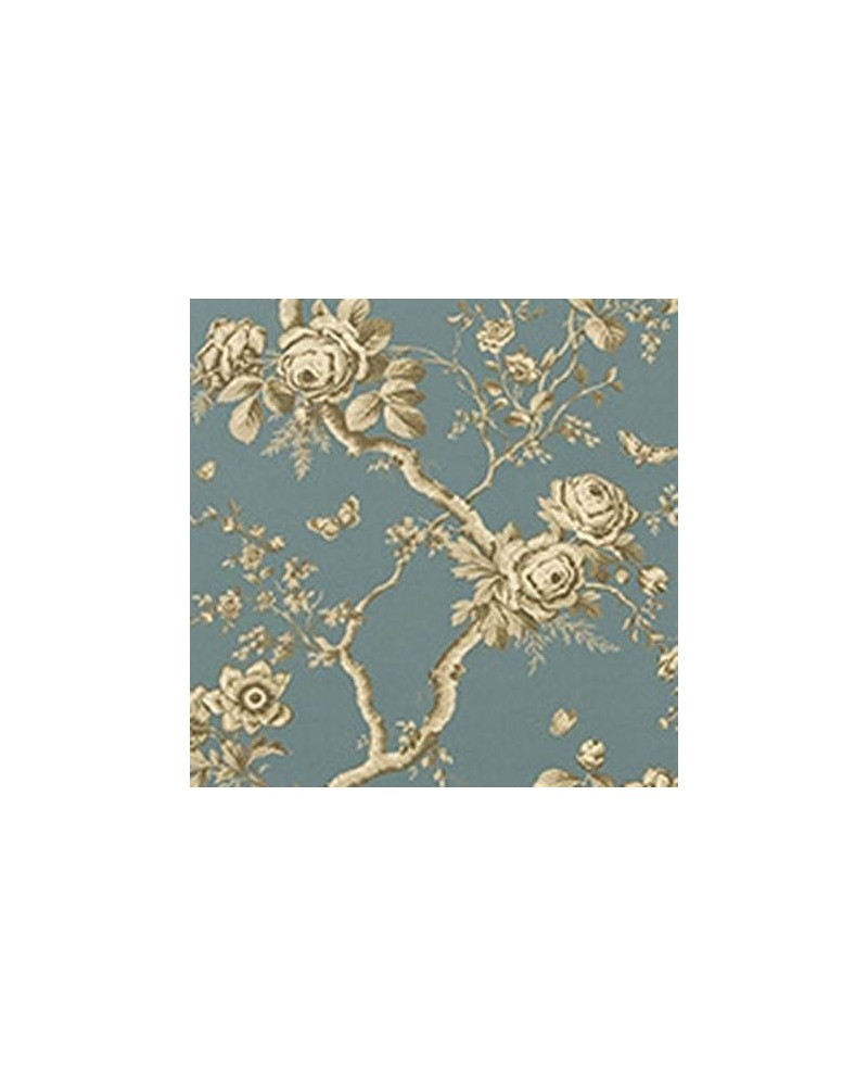 Papel Pintado PRL027-07 ASHFIELD FLORAL - Ralph Lauren Home Papel Pintado PRL027-07 ASHFIELD FLORAL - Ralph Lauren Home