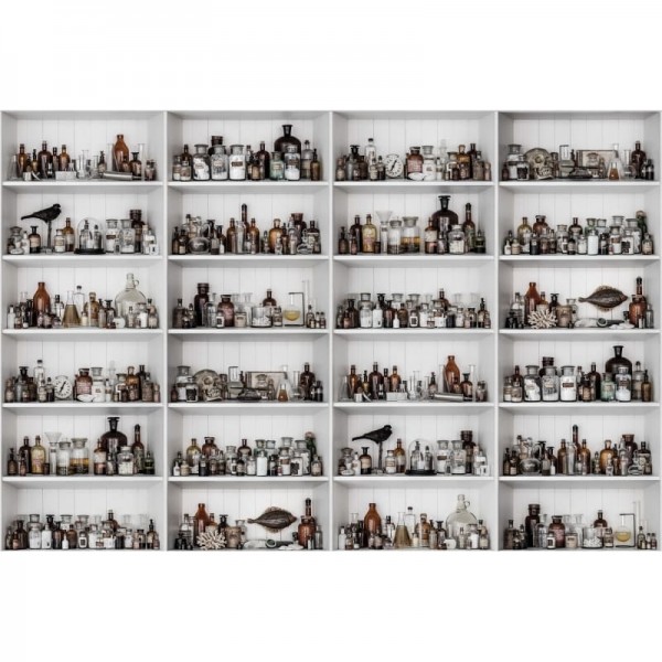 Papier peint R14182 Cabinet of Curios, Raw - REBEL WALLS Papier peint R14182 Cabinet of Curios, Raw - REBEL WALLS