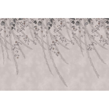 Papel de parede R16782 Lush Foliage, Rose Dust - REBEL WALLS