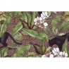 Papel de parede R16802 Alluring Panthers, Pink - REBEL WALLS