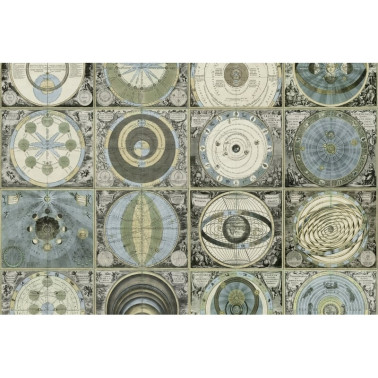 Papel de parede R16932 Solar System, Evening - REBEL WALLS