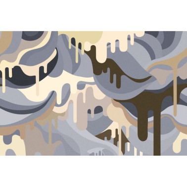 Papel de parede R16942 Dripping Rainbow, Beach - REBEL WALLS
