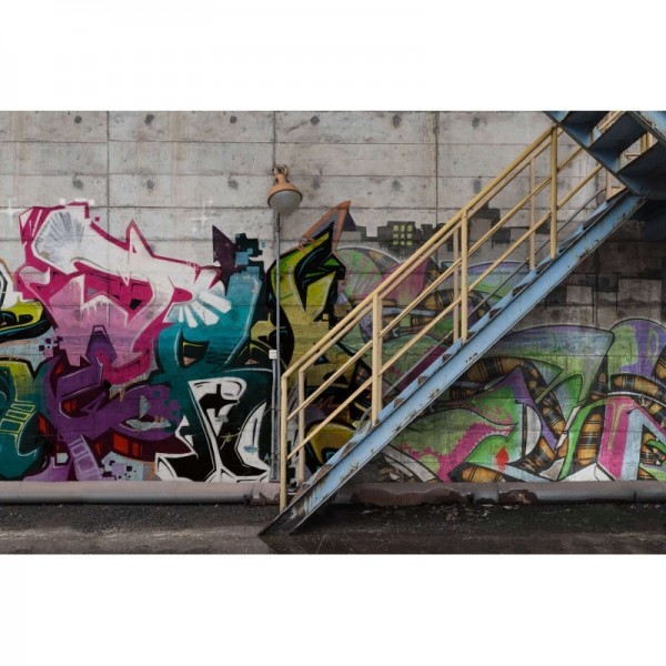 R16961 Stairway Graffiti