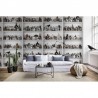 Papel Pintado R14182 Cabinet of Curios, Raw - REBEL WALLS