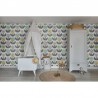 Papier peint R16712 Flower Parade, Licorice - REBEL WALLS