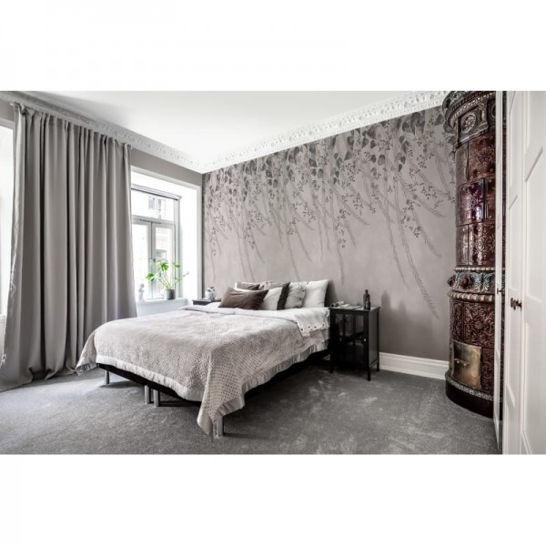 Papel Pintado R16782 Lush Foliage, Rose Dust - REBEL WALLS