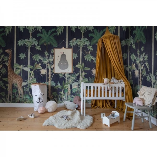 Papel de parede R16792 Giraffe's Stroll, Nightfall - REBEL WALLS