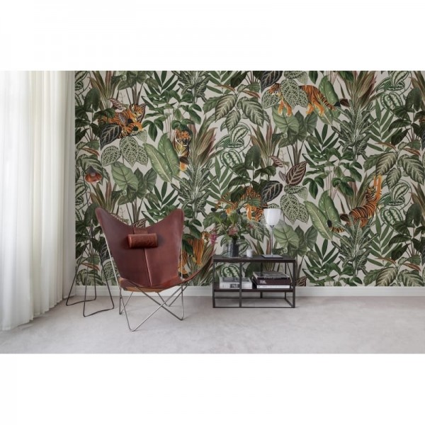 Carta da Parati R16811 Mischievous Tigers - REBEL WALLS