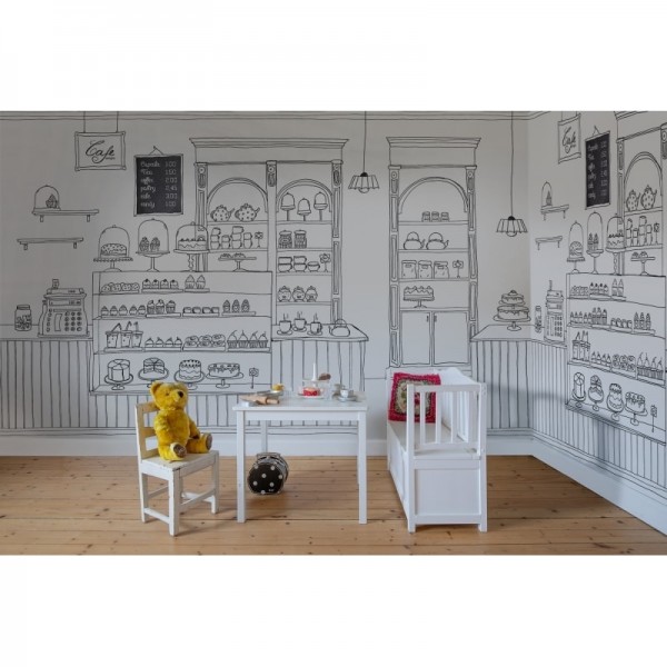 Wallpaper R16861 Le Petit Patisserie - REBEL WALLS