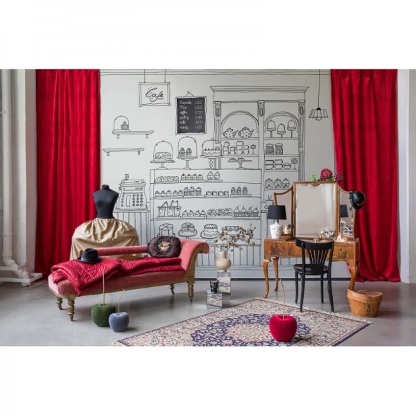 Wallpaper R16861 Le Petit Patisserie - REBEL WALLS