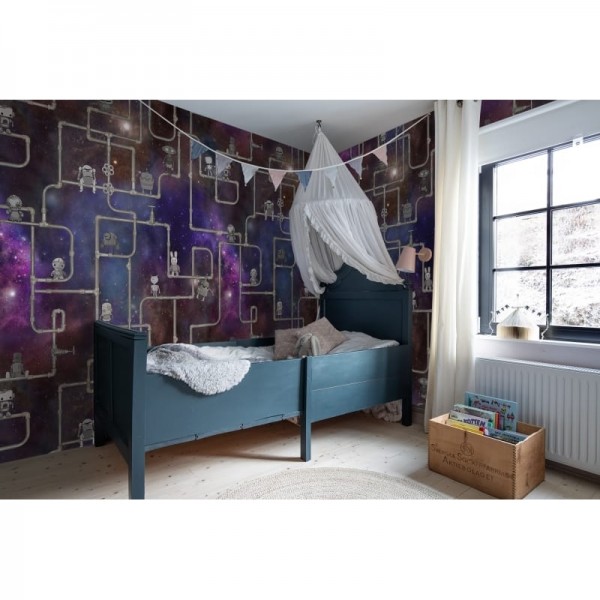 Papel Pintado R16902 We are Robots, Stardust - REBEL WALLS