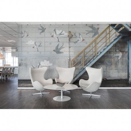 Carta da Parati R16971 Concrete Art, Swallow - REBEL WALLS
