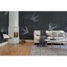 Papel de parede R16972 Concrete Art, Night Swallow - REBEL WALLS