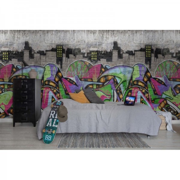 Papel de parede R16973 Concrete Art - REBEL WALLS