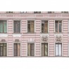 Wallpaper R15881 Pink Facade - REBEL WALLS