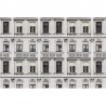 Papel de parede R15932 Rue Relief, White - REBEL WALLS