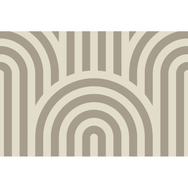 Papier peint R16282 Happy Hills, Vanilla - REBEL WALLS