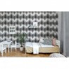 Papel de parede R13392 Pom Pom, Black - REBEL WALLS
