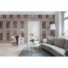 Wallpaper R15881 Pink Facade - REBEL WALLS