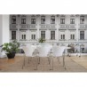 Papier peint R15932 Rue Relief, White - REBEL WALLS