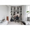 Papel de parede R15932 Rue Relief, White - REBEL WALLS