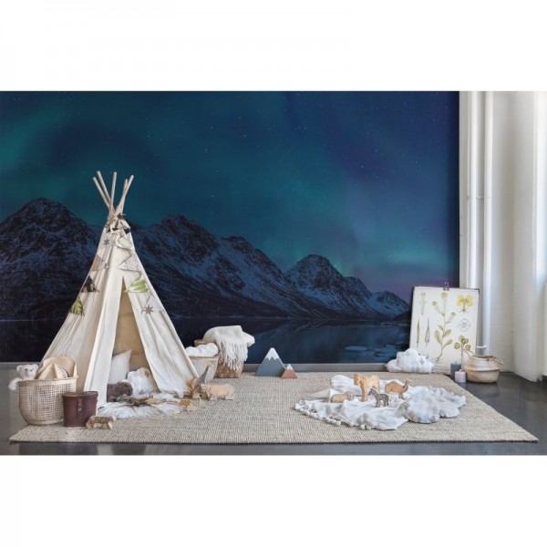 Tapete R16491 Northern Lights - REBEL WALLS